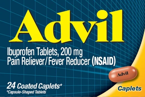 Advil Tablets Capsule Shaped 24ct