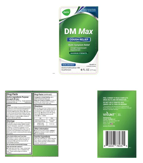 AXIV DM Max packaging