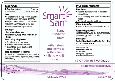 Smart San Hand Sanitizer 포장