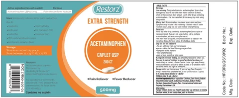 Acetaminophen 포장