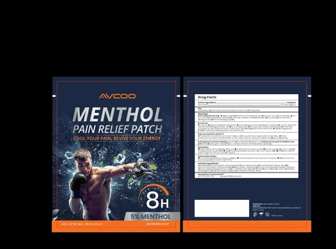 AVCOO Menthol Pain Relief Patch 포장