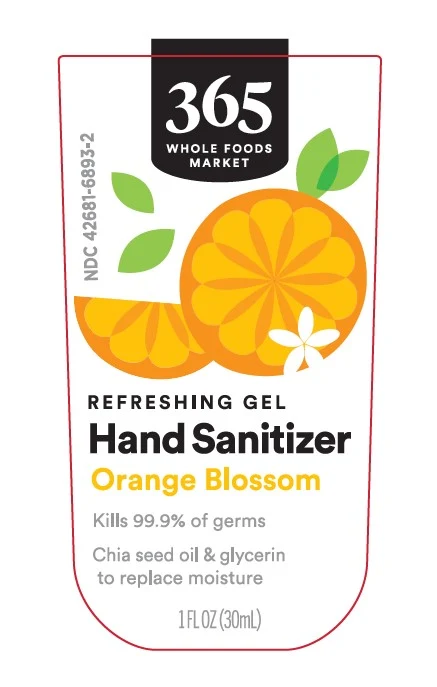 Hand SanitizerOrange Blossom packaging