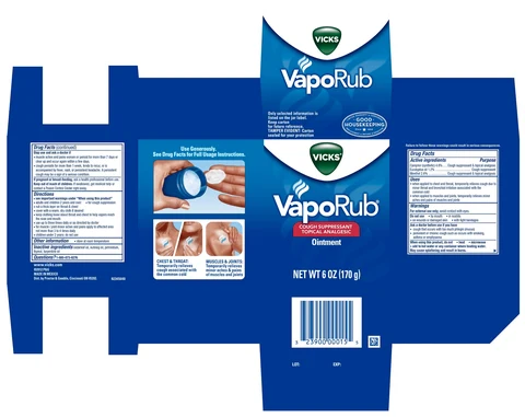 Vicks VapoRub 포장