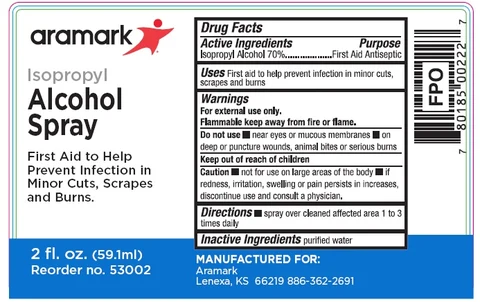 Aramark Isopropyl 포장