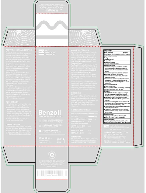BENZOIL 12HR ACNE TREATMENT 포장