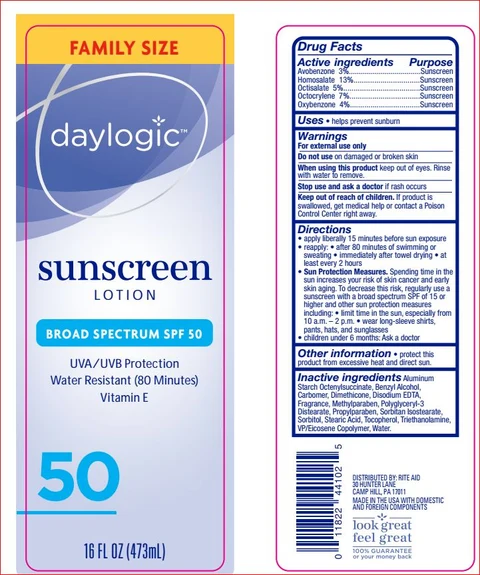 Broad Spectrum SPF 50Daylogic packaging