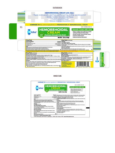Hemorrhoidal Cream 포장