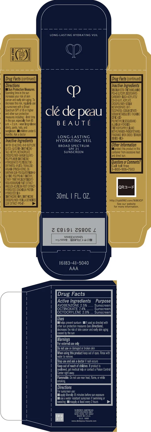 cle de peau BEAUTE LONG-LASTING HYDRATING VEIL packaging