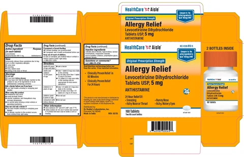 levocetirizine dihydrochloride 포장