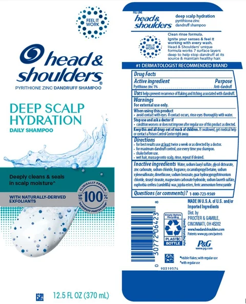 Head and Shoulders Deep Scalp Hydration Daily packaging