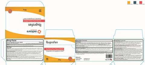 Redicare Ibuprofen 200mg 포장