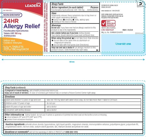 24HR Allergy Relief 포장