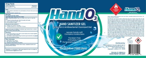 HAND SANITIZER 포장