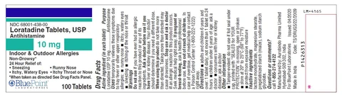 Loratadine packaging