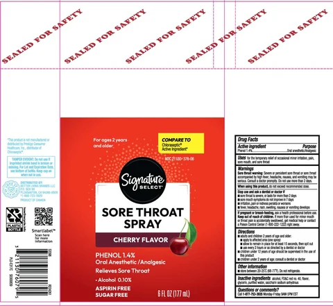 Sore Throat packaging