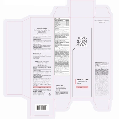 JUNGSAEMMOOL SKIN SETTING TONE-UP SUN BASE 포장