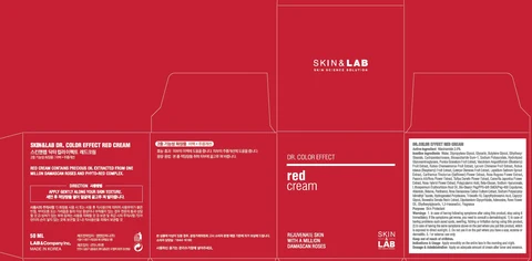 DR. COLOR EFFECT RED 포장