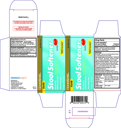 Stool Softener packaging