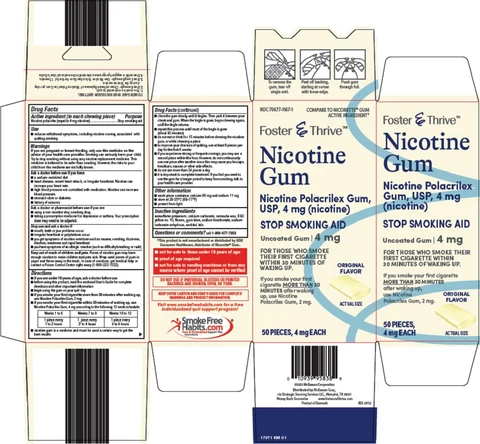 foster and thrive nicotine packaging