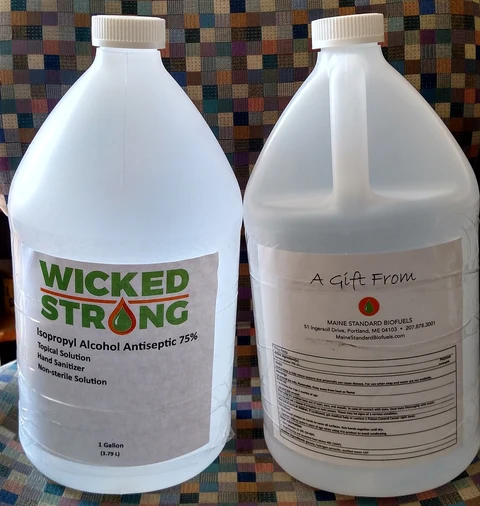 Wicked Strong Hand Sanitizer packaging