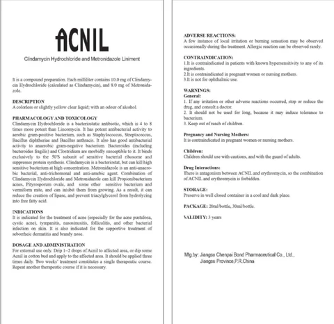 Acnil Content