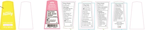 Hand Sanitizer packaging