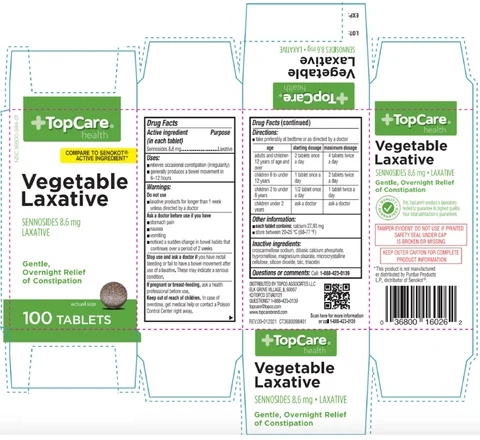 Laxative Senna packaging