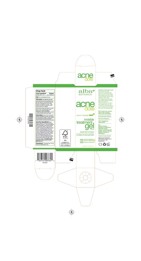 Alba Acnedote Invisible Treatment 포장