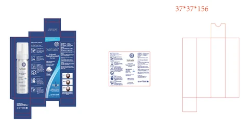 5% Minoxidil Hair Growth Foam 포장