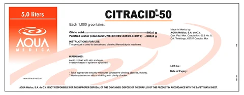 CITRACID-50 포장