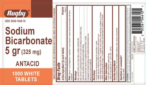 Sodium Bicarbonate Antacid 포장