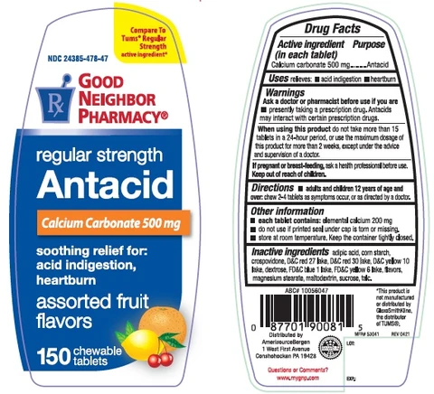 Regular Strength Antacid 포장