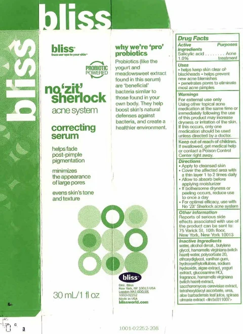 no zit sherlock acnecorrecting 포장