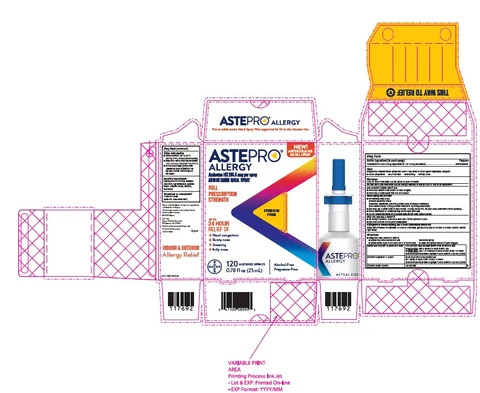Astepro Allergy 포장