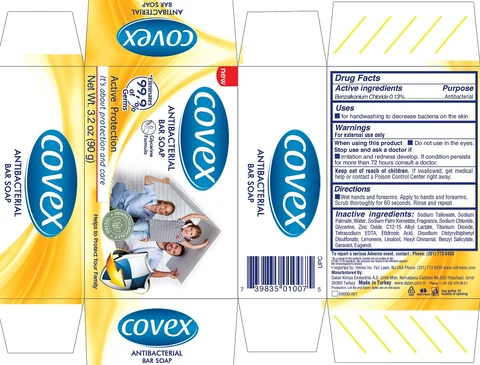 Covex Antibacterial Bar Active Protection 포장