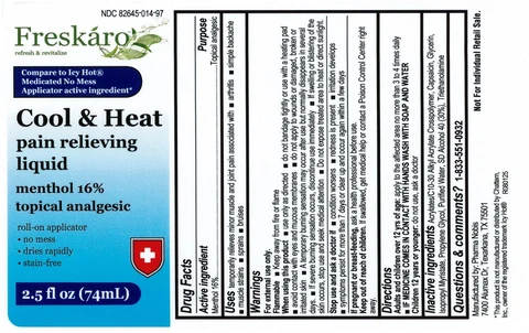 Freskaro Menthol Bottle 2026