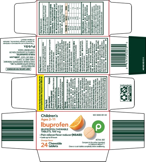 Childrens Ibuprofen packaging