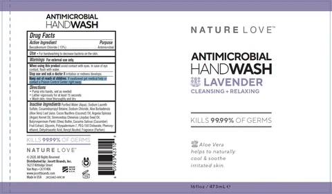ANTIMICROBIAL HAND WASHLAVENDER 포장