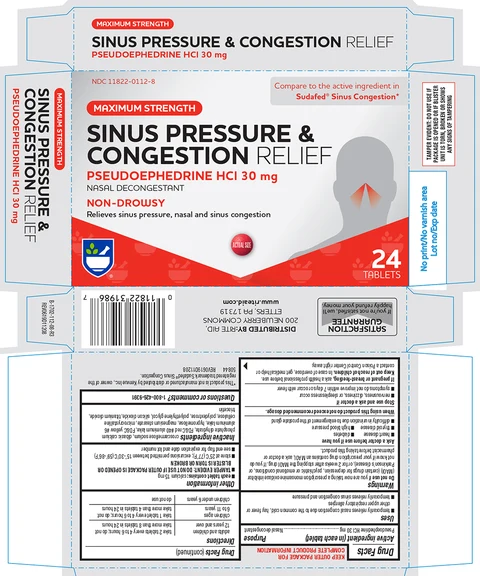 Sinus Pressure and Congestion ReliefMaximum Strength 포장