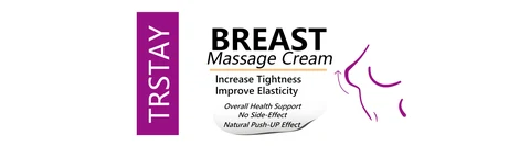 Trstay Breast Massage Cream packaging
