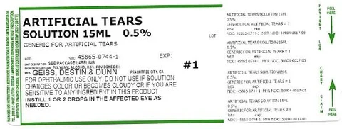 Artifical Tears 포장
