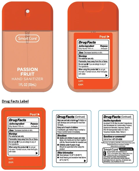 Smart Care HAND SANITIZER PASSION FRUIT 포장