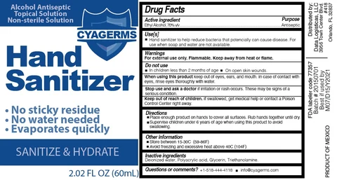 Hand Sanitizer packaging