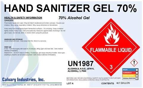 Hand Sanitizer 포장
