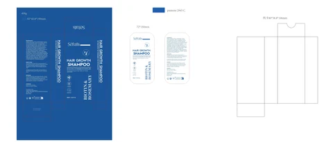 Hair GrowthShampoo packaging