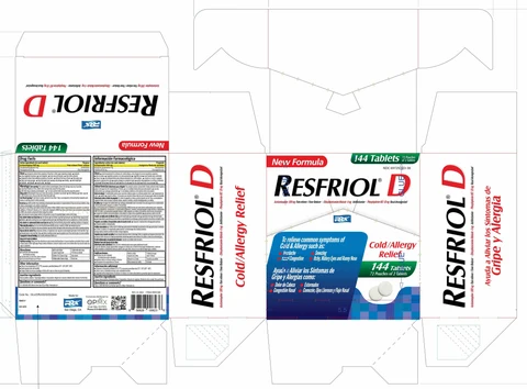 RESFRIOL D 포장