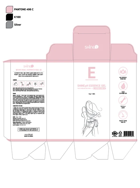 SHINE pH ESSENCE 포장