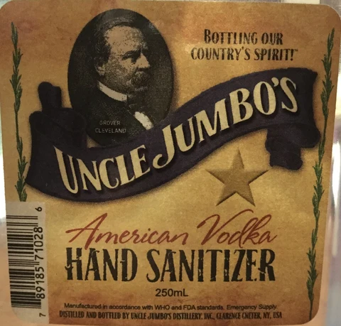 Hand Sanitizer packaging