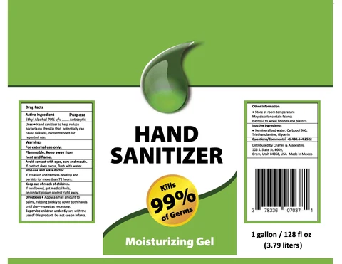 Hand Sanitizer 포장