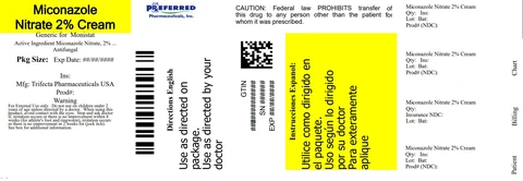 MICONAZOLE Nitrate 2% Cream ANTIFUNGAL 포장